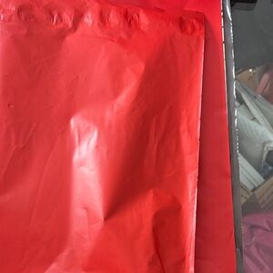 Bundle of 25 Red Poly Mailers 14.5 x 19”